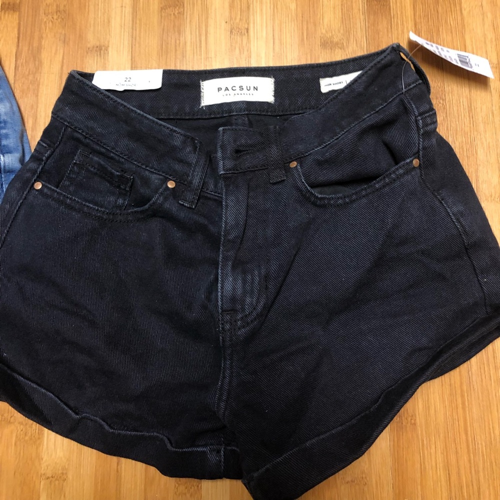 Black shorts
